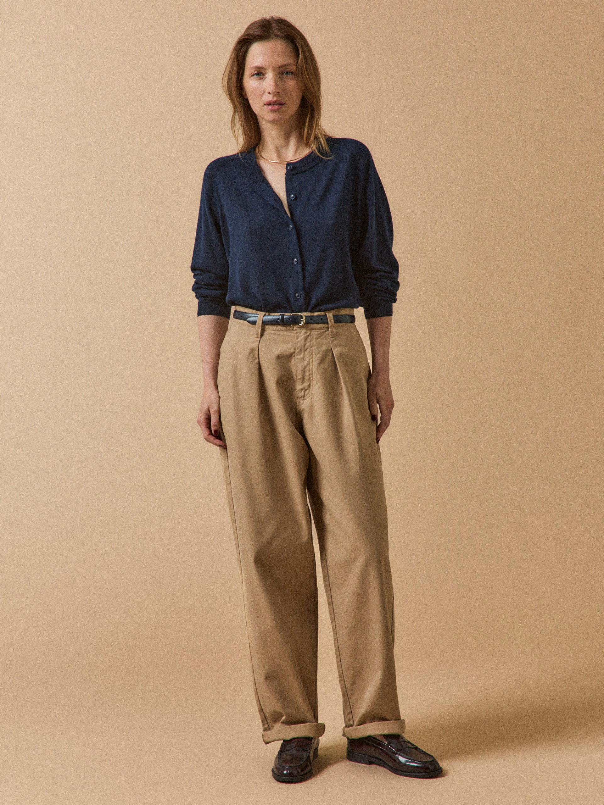 Gilet boutonné femme laine mérinos RWS* – Image 5