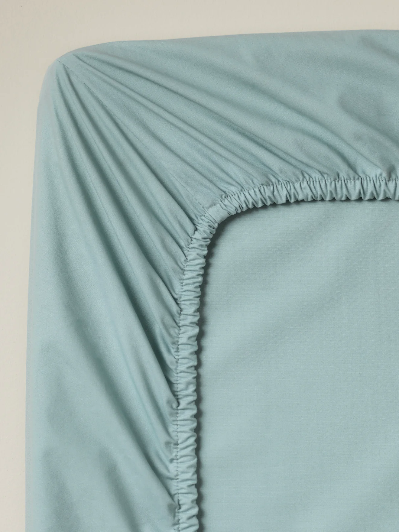 Drap-housse percale de coton "Axel"