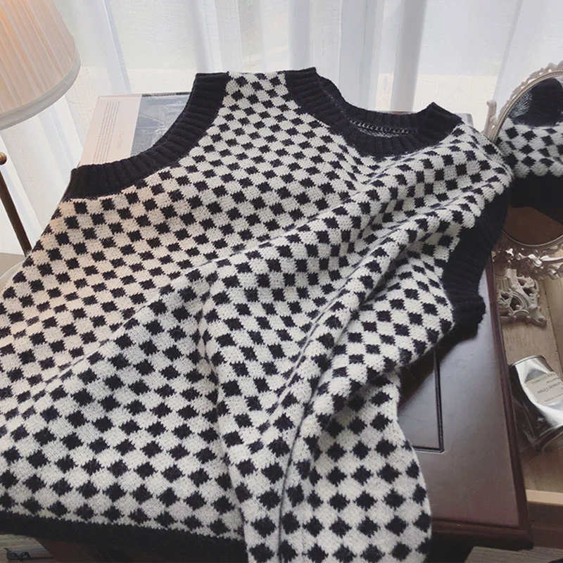 Pull Sans Manches Coréen Femme – Image 3